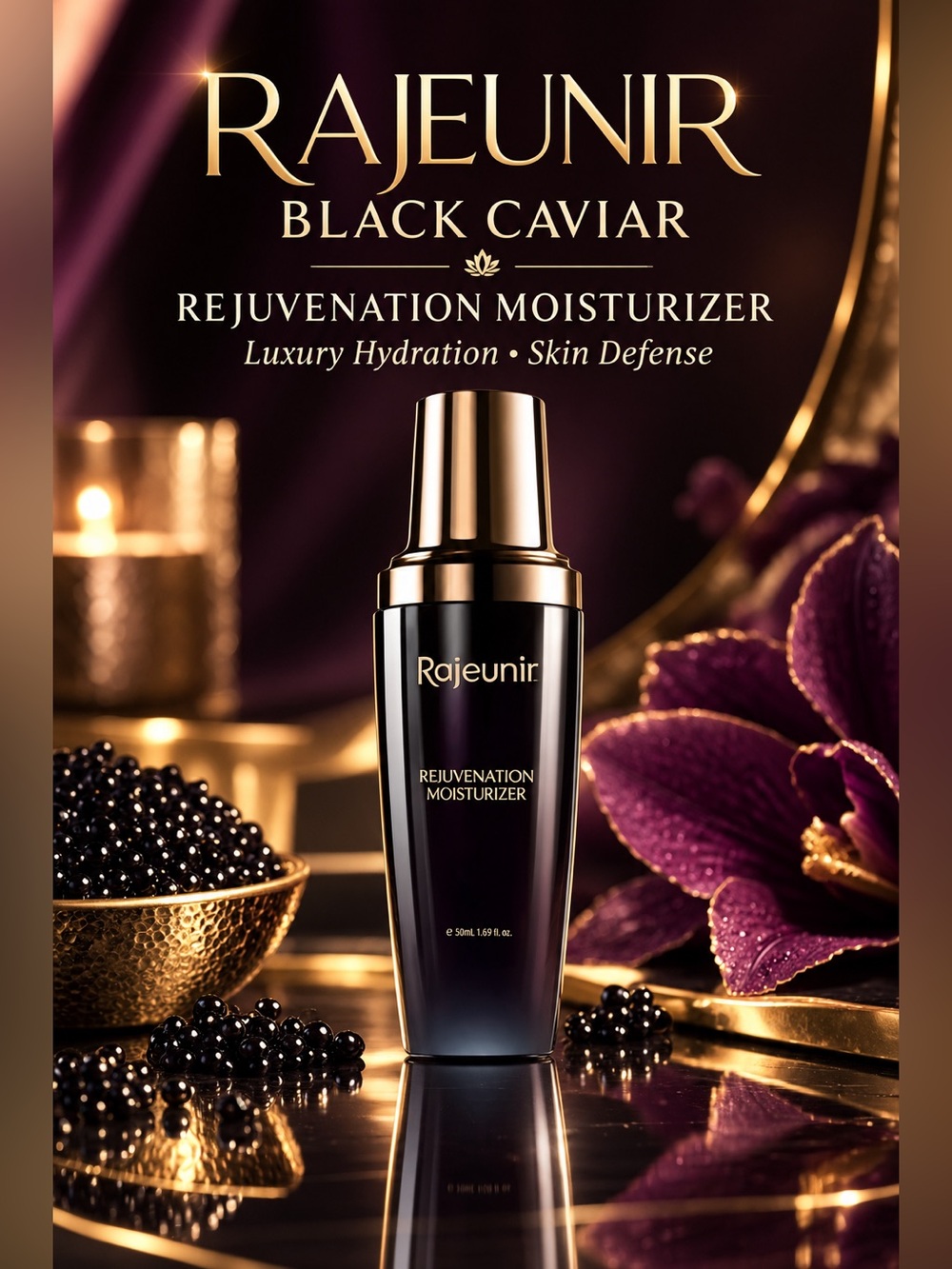 Rajeunir Black Caviar Rejuvenation Moisturizer 50ml